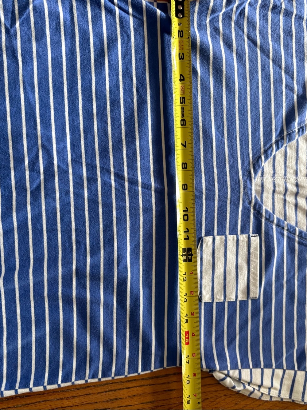 Vineyard Vines Blue and White Striped V‑Neck T Shirt Dress - Picture 7 of 8